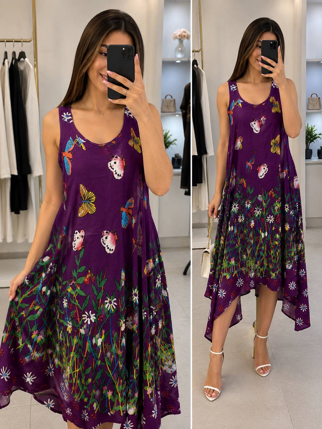 پیراهن نخ وارداتی